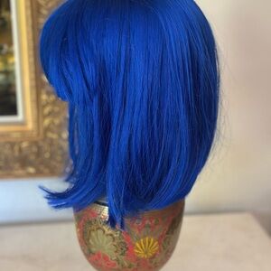 Electric Blue Women's Wig